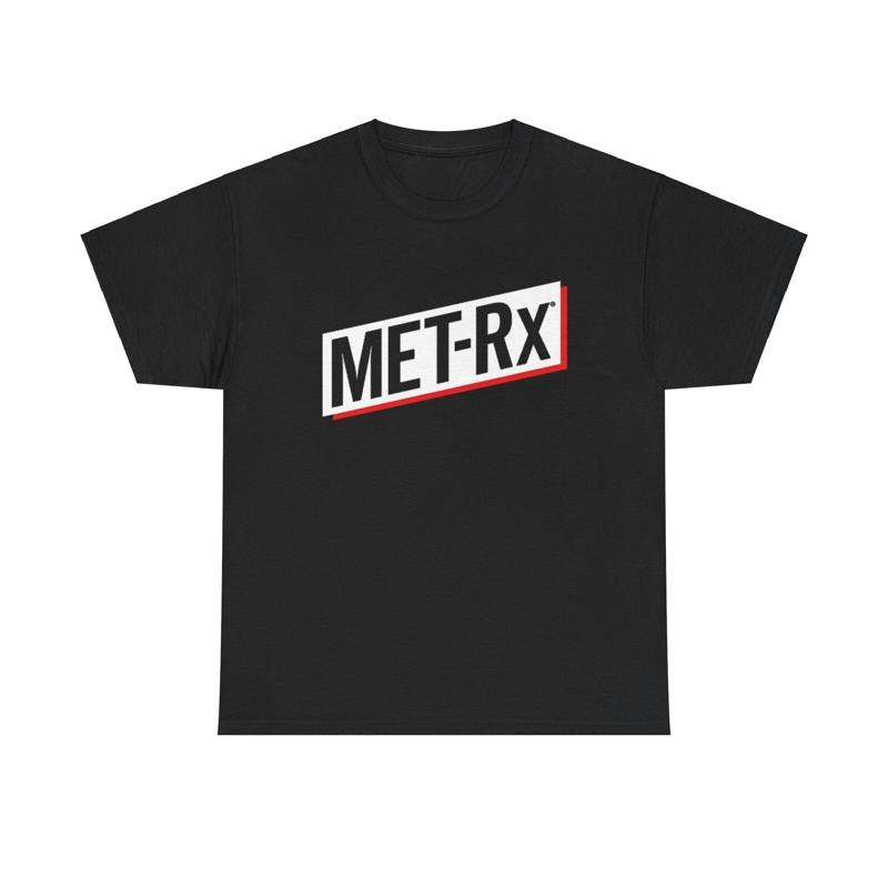 Nutrition Fitness Supplements - Met Rx Graphic T Shirt bodybuilding