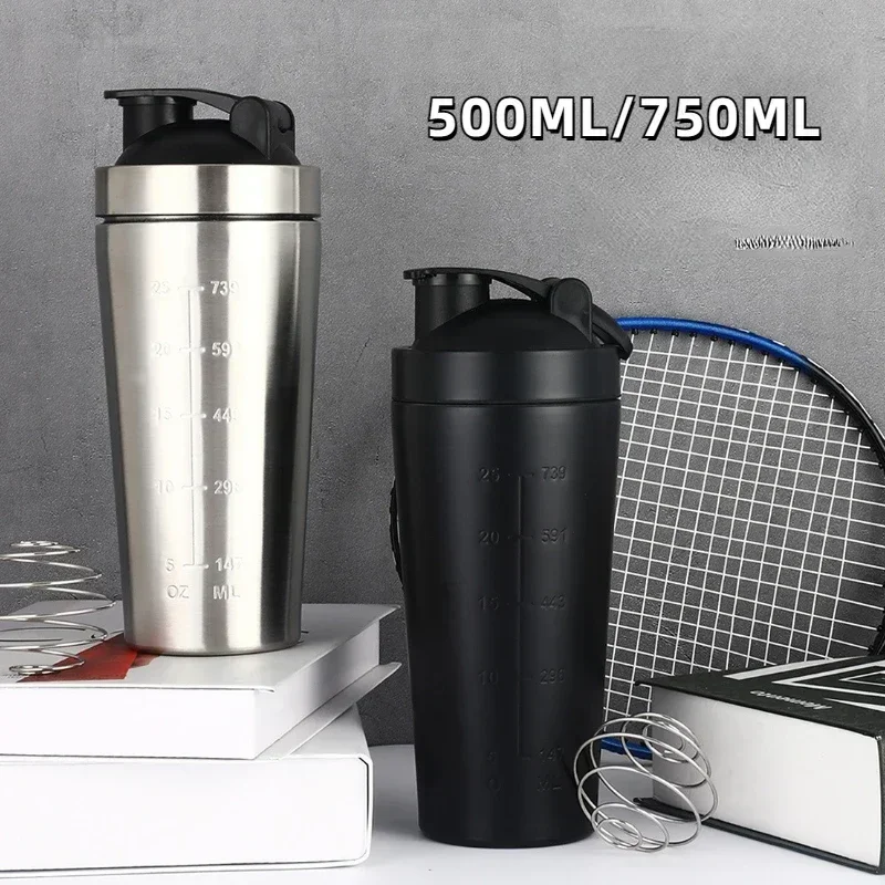 Stainless Steel Protein Shaker - Nutrition Sports Fitness 评论和价格