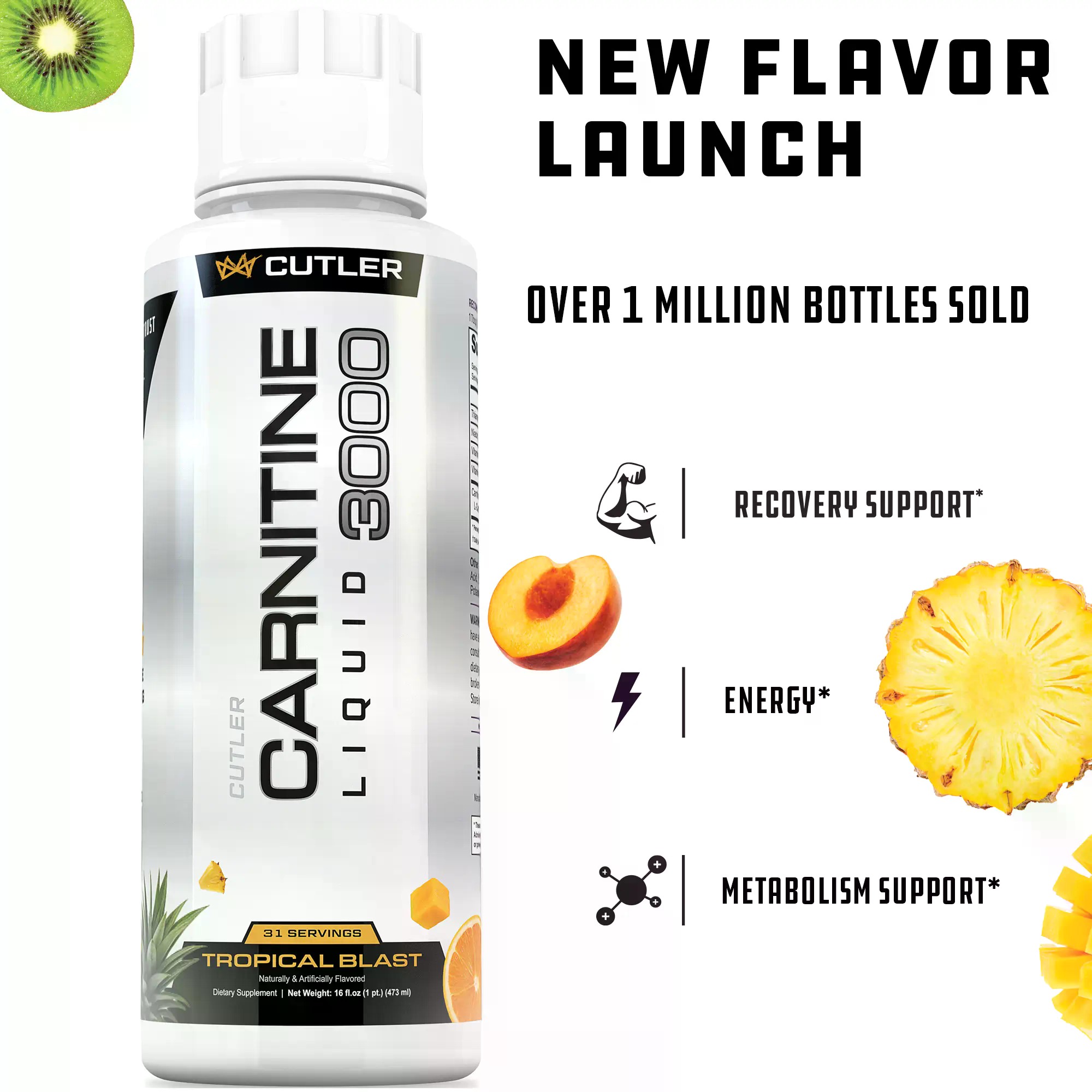 Cutler Nutrition Liquid Carnit - Nutrition Fitness Supplements 评论和价格