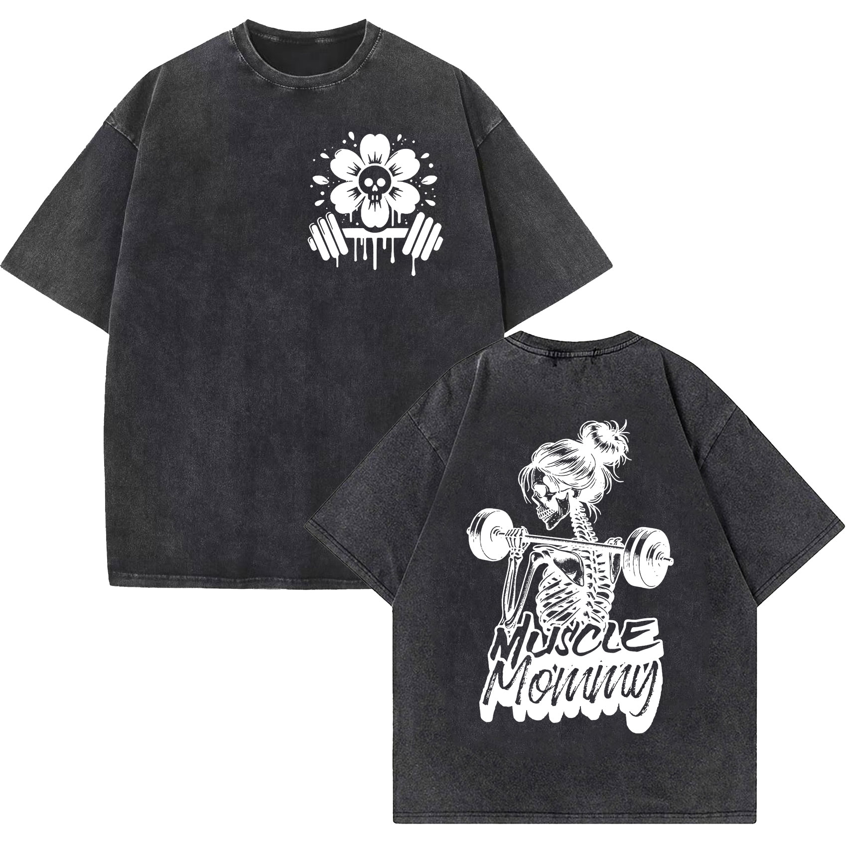 Vintage Acid Washed Distressed - Nutrition Sports Fitness 评论和价格