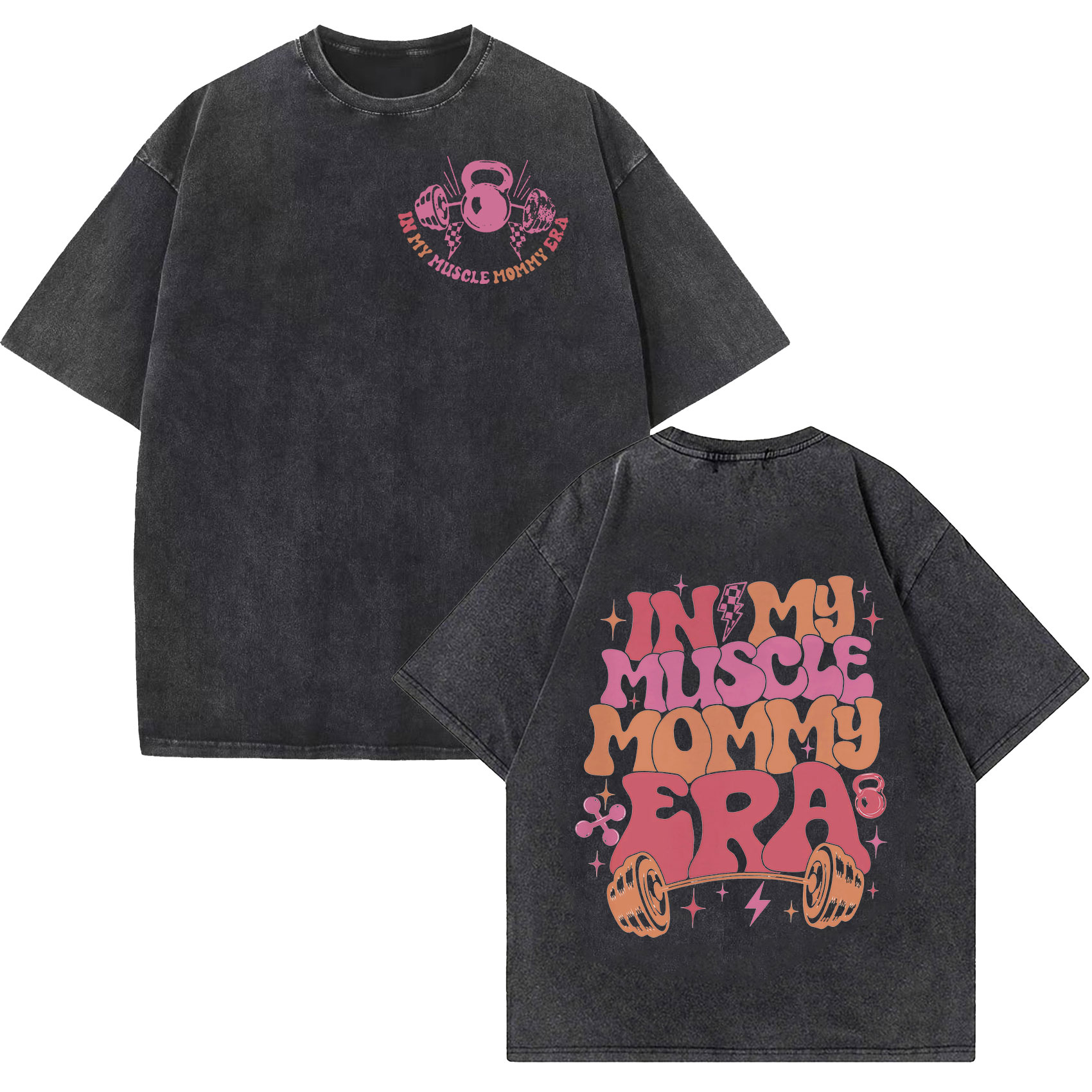 Vintage Acid Washed Distressed - Nutrition Sports Fitness 评论和价格