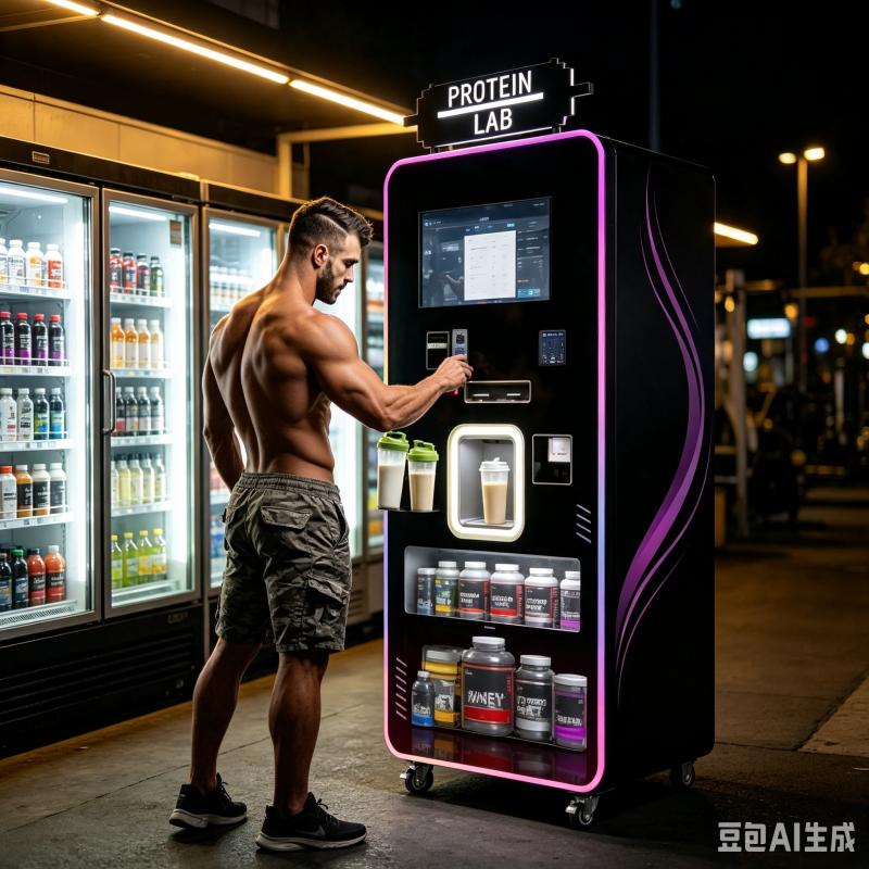 Protein Shake Vending Machine  - Nutrition Fitness Center 评论和价格