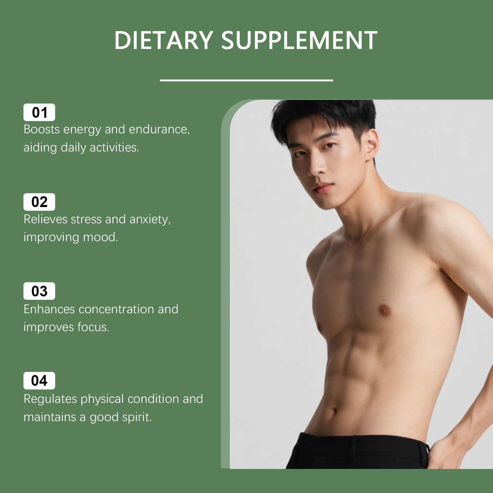 DOCTEAT Men's Health Capsules  - Nutrition Fitness Supplements 评论和价格