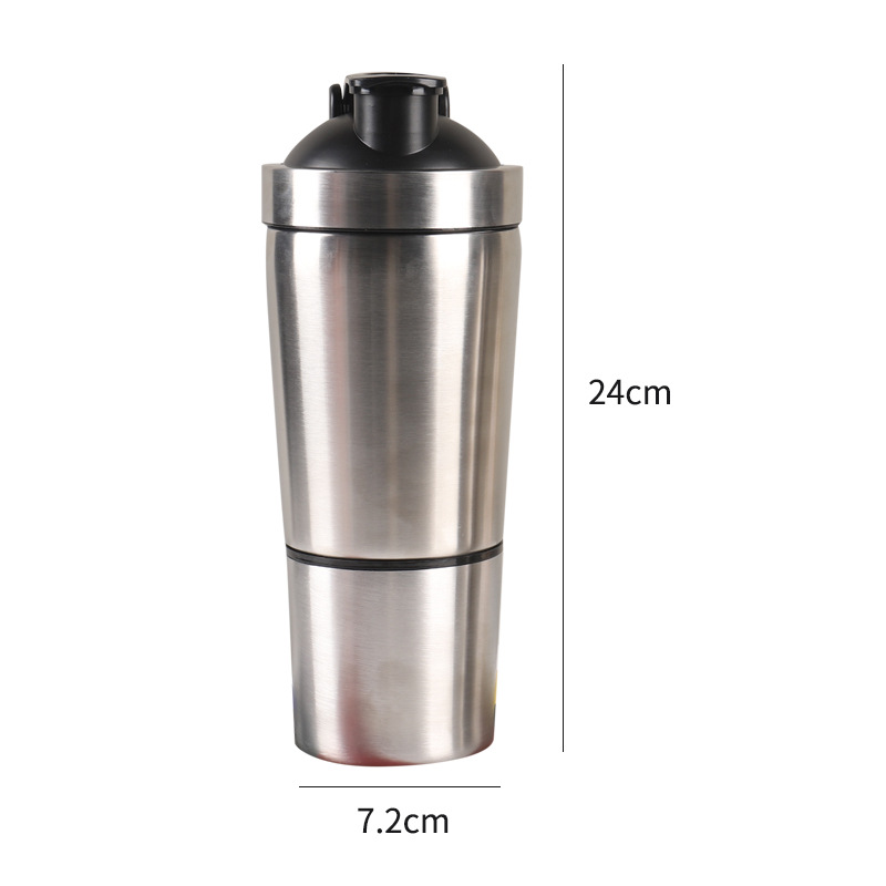 Stainless Steel Protein Shaker - Nutrition Sports Fitness 评论和价格