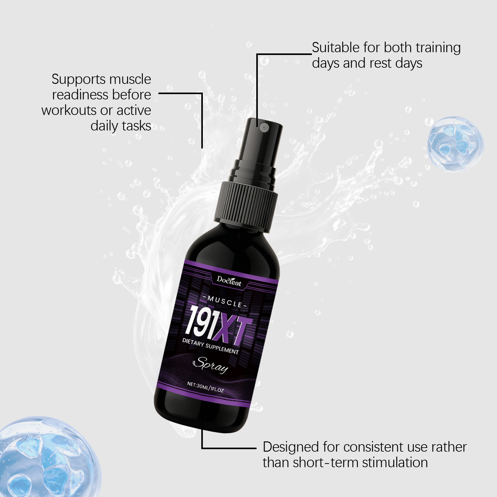Muscle Growth Spray Enhance Ph - Nutrition Fitness Supplements 评论和价格