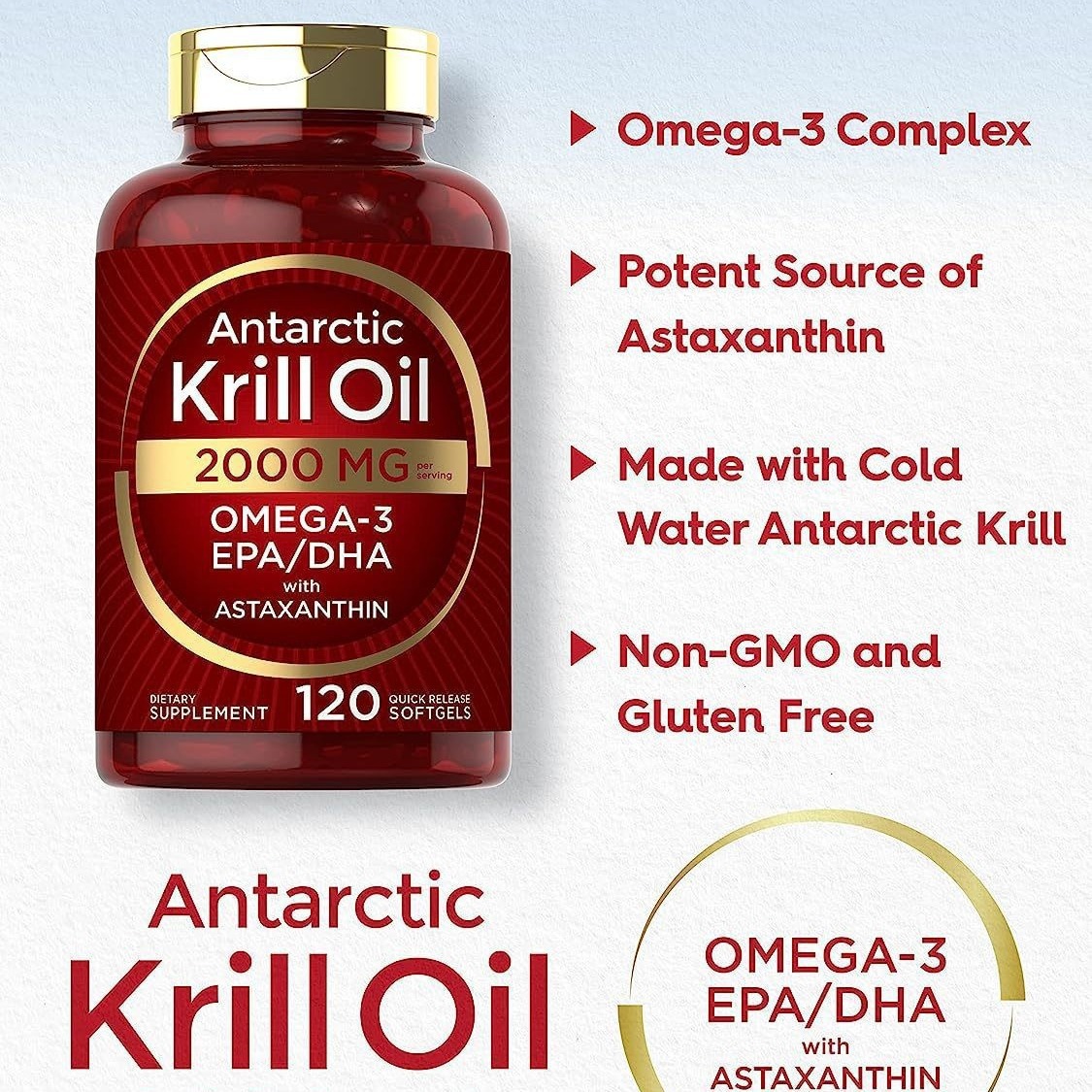 Krill oil soft capsules supple - Nutrition Fitness Supplements 评论和价格