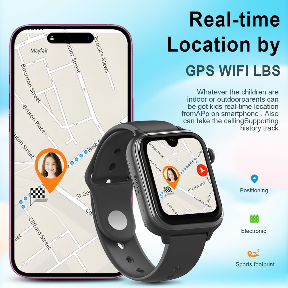 Wonlex KT37 GPS Smart Watch Ki - Nutrition Gym 评论和价格